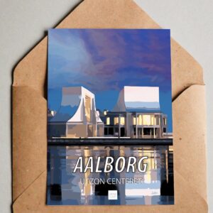Aalborg Utzon centeret - Postkort