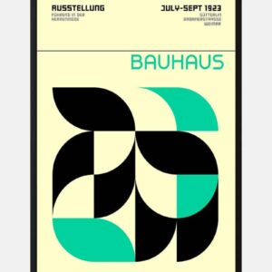 Bauhaus Green Weimar Ausstellung Plakat