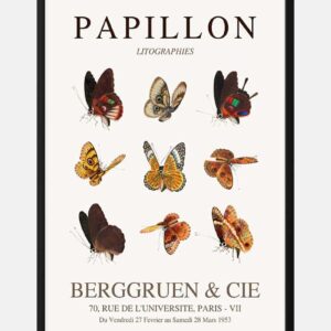 Brown Papillon plakat