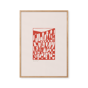 Papercut 01 - Red - 30x40