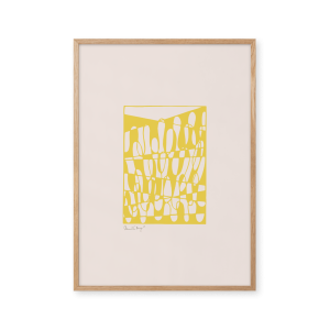 Papercut 01 - Yellow - 50x70