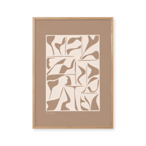 Papercut 02 - Brown - 30x40