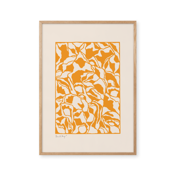 Papercut 03 - Orange - 30x40