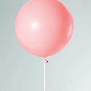 Pink balloon plakat