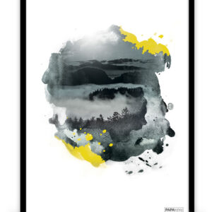 Plakat: Break (Yellow Nature)