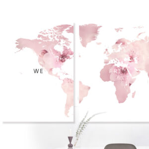 Verden - We Are One - 3 delt (Flush Pink)