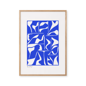 Papercut 02 - Blue - 30x40