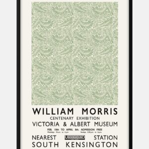 William Morris green plakat