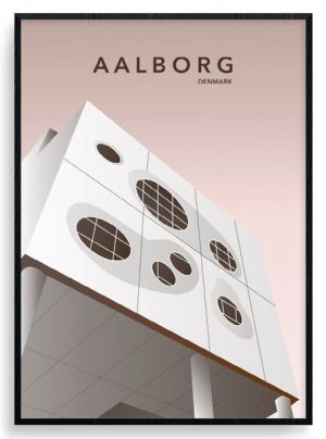 Aalborg Musikkens hus Plakat — 15 x 21 cm