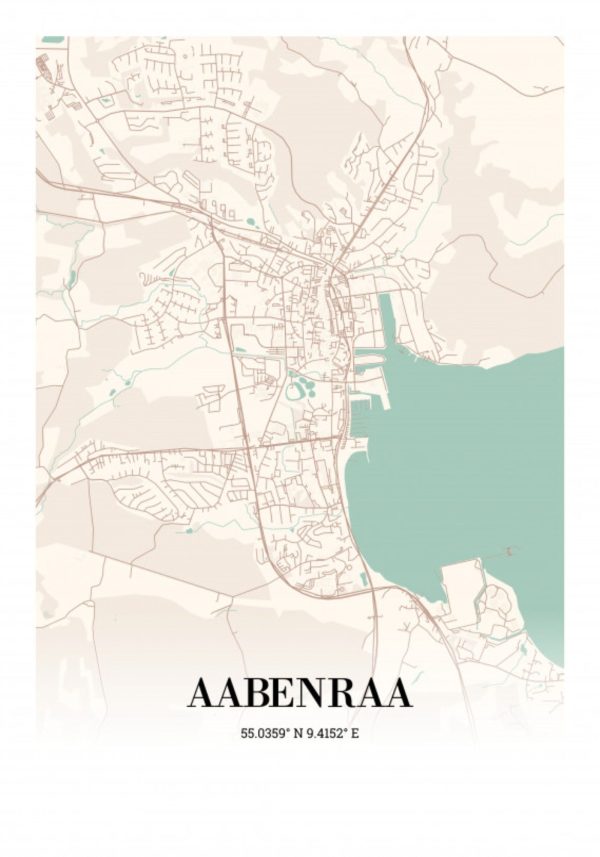 Aabenraa 21x30cm (A4)