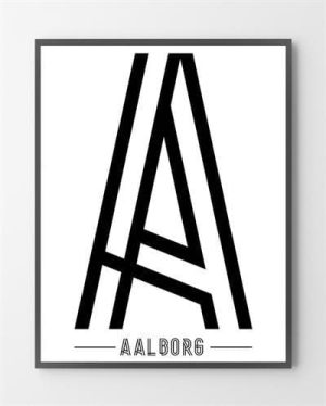 Aalborg - plakat - 50x70 cm.