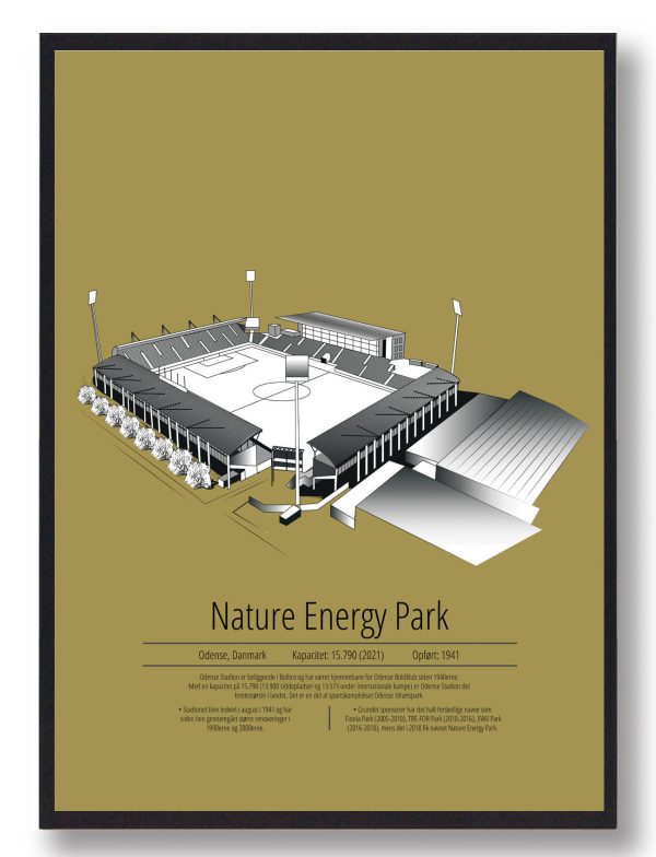 Nature Energy Park ? OB gul (Størrelse: L - 50x70cm (B2))
